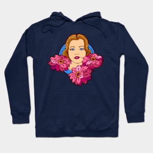 Four Pretty Flowers Hoodie